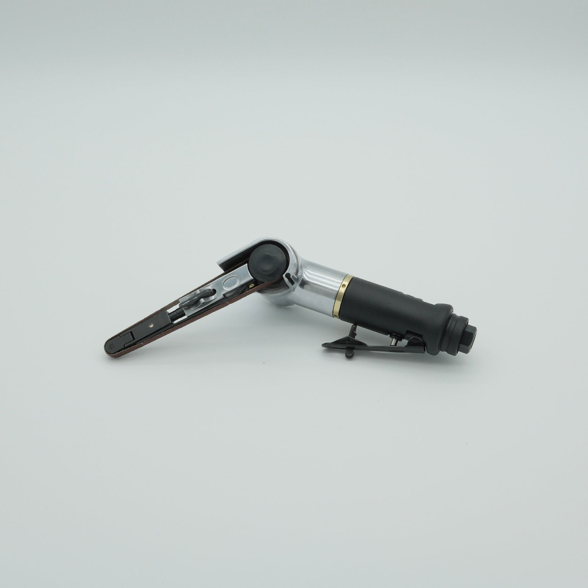 BG10 handheld pneumatic belt sander – rear view