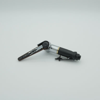 BG10 handheld pneumatic belt sander – rear view