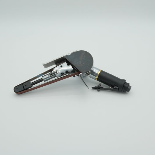 BG20 handheld pneumatic belt sander – rear view