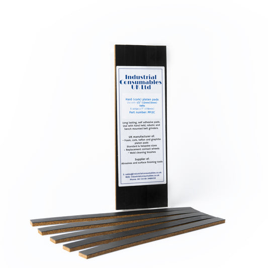 Platen pad packs – foam and cork strips